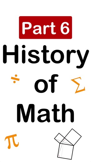 History of Math PART 5 https://youtu.be/229csazhybg #math #history #historytiktok #education #algebra #educationtiktok #maths