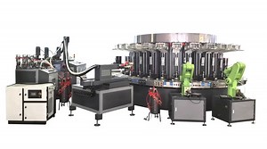 [Hot Item] Polyurethane Foam Machine Specialized in The Production of Sandal Equipment Machine Itegrated Molding PU Slipper