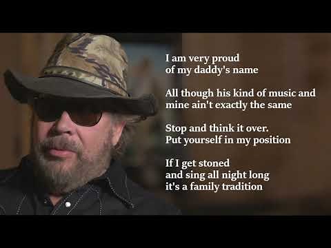 Hank Williams Jr - Family Tradition LYRICS