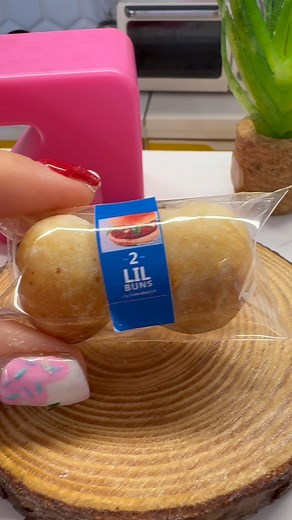 How I make my mini food - you have been asking in the comments how I make my mini food so here’s a tutorial on my mini buns and chicken which I made in advance of the chicken burger last week - the process took me around 1.5 hours for 2 seconds of video and one bite of food - I love it as it’s keeping my creativity going and I know yall enjoy ! #tutorial #howto #miniature #makingthings #learning | My Mini Bakes