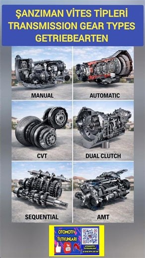 ŞANZIMAN VİTES TİPLERİ TRANSMISSION GEAR TYPES GETRIEBEARTEN TYPES D'ENGRENAGES DE TRANSMISSION