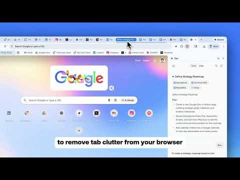 Dex Tasks: Turn Your Browser Tabs Into Actionable AI Workflows (Walkthrough Video)