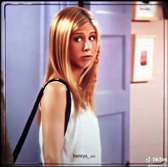 Stunning Rachel Green Edit from Friends TV Show