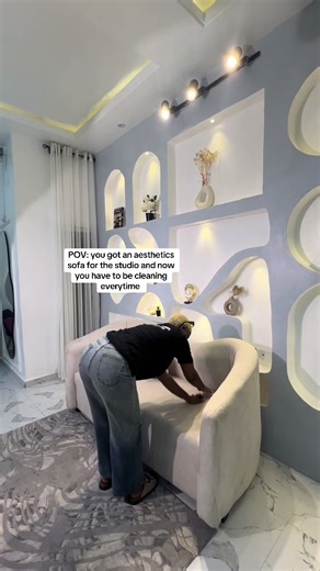 Cleaning Challenges with Aesthetic Sofas in Studios