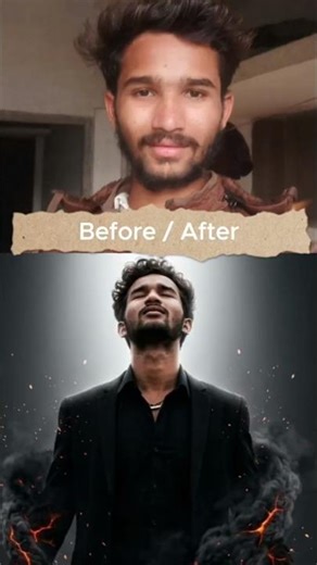 Zero to Hero Photo Transformation! ⚡( AI Gemini ) #shorts #ai #aiphotoediting