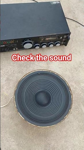 10 inch speaker check the sound | 10 inch speaker sound check | #electronic #new #electronics