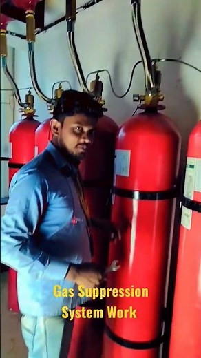 Novec Gas suppression system working For DATA CENTRE