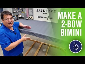 Make Your Own 2-Bow Bimini Top - EASY TO SEW!