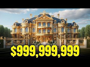Unbelievable! Homes Covered in Real Gold