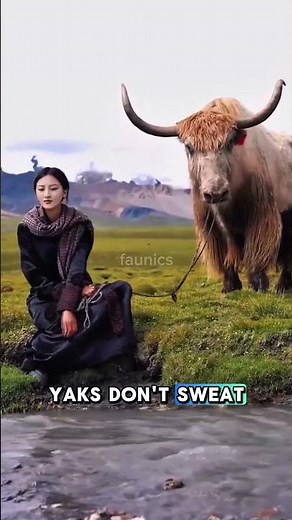 The Yak — The Fluffy Giant That Conquers the Roof of the World ❄️🐃 #animals #yak #animals