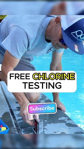 Today’s mission: getting the free chlorine levels "just right"! 🛠️🌊 #poolchemistry #poolchemicals