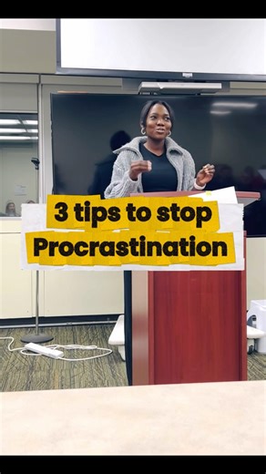 How to stop procrastination! See comment section 👇🏾 #selfimprovement