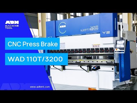 WAD 110T 3200 CNC Press Brake Delem DA53T Controller 4+1 Axis