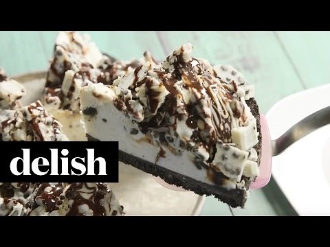 How To Make Frozen Cookies N' Cream Pie | Delish