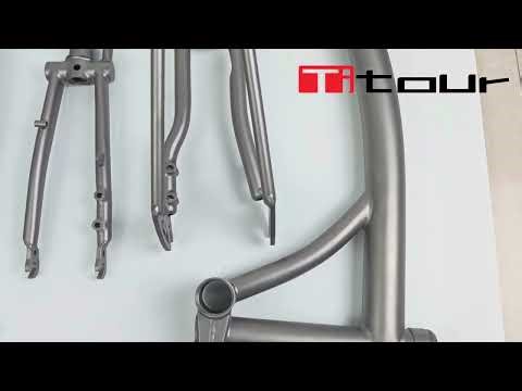 Titanium parts for Brompton frame