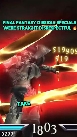 Final Fantasy Dissidia Specials Were STRAIGHT DISRESPECTFUL