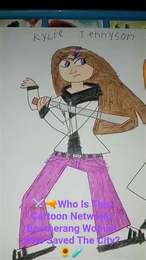 It's Kylie Tennyson The Hero Of Crimesville From The Cartoon Network Universe #cartoonnetwork