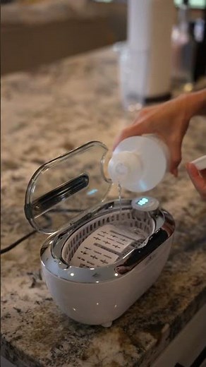 GEMORO LuxeSpa Ultrasonic Jewelry Cleaner