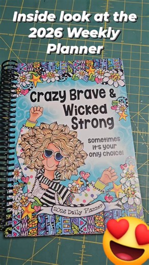 Inside look at the upcoming 2026 weekly planner. Pre-orders are available NOW at SuzyToronto.com #2026Planner #uplifting #inspiring #empowering #giftsforwomen #suzytoronto | Suzy Toronto Studios