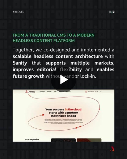 #headlesscms #composablearchitecture #digitalplatforms #twopointo #sanity #arxus | Two Point O
