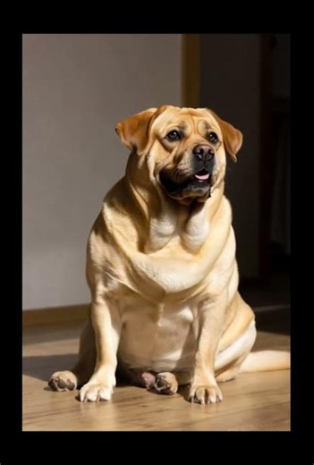 “World’s Cutest Chubby Labradors Retriever ❤️ Ultra Chunky & Adorable!”#shorts
