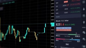 Online Chart Bitcoin Currency Finance Trends Stock Footage Video (100% Royalty-free) 1010188040 | Shutterstock