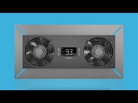 AIRTITAN SERIES - Crawl Space & Basement Fans With Temperature And Humidity Control