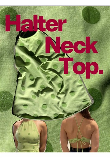 Fácil top halter de ganchillo: tutorial para principiantes