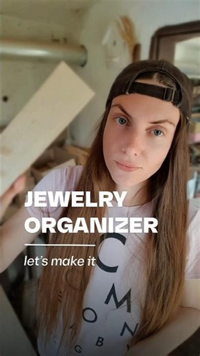 Wall Mounted Jewelry Holder — Simple DIY Project