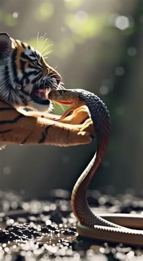 tiger vs Snake