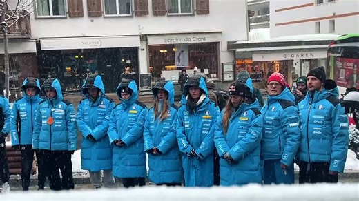 Les skieuses italiennes se recueillent à Crans-Montana