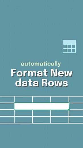 Your Excel Dictionary on Instagram: "How to automatically format new data rows. ✨ Download this free step-by-step guide I created using the link in my profile. #scribe #scribehow #excel #exceltips #exceltricks spreadsheets corporate accounting finance workhacks tutorial sheets ad scribepartner"