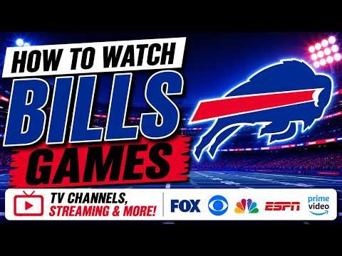 How To Watch Buffalo Bills Games | TV Channels, Streaming & More