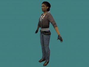 Alyx model (No EMP Tool, Animations) addon - Half-Life 2: Classic mod for Half-Life