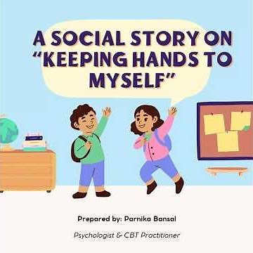 Kind Hands Social Story for Kids (Ages 4–8) | Keeping Hands to Self 📖#KidsBook #SocialStory #tips