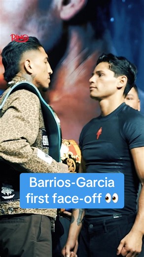 Mario Barrios vs Ryan Garcia: First Faceoff Highlights