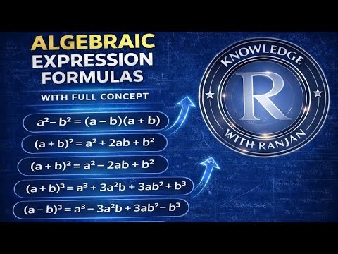 Algebraic Expression and Identity – With Full Concept part 1#algebra #identity