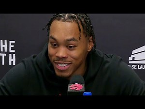 Scottie Barnes 33PTS - Postgame Interview - Mavs vs Raptors | 2025-26 NBA Season