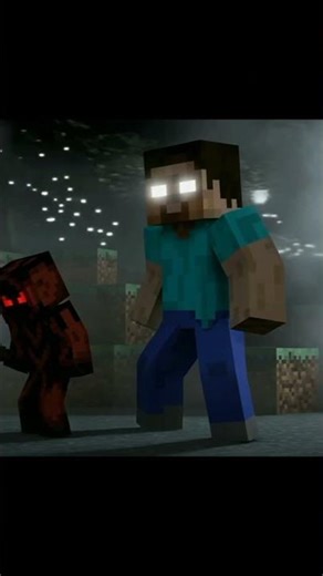 Herobrine save Alex from entity 303..... 😈 #minecraft #shorts