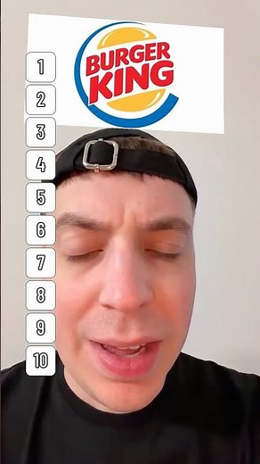 BURGER KING IS NUMBER 1!!! 😱