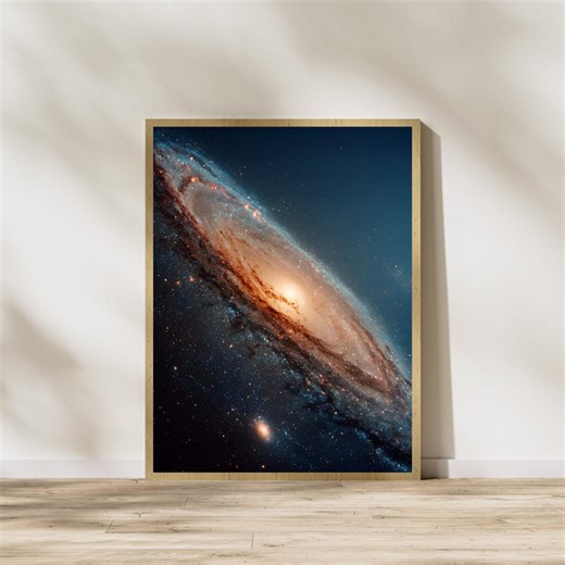 Andromeda Galaxy Print, Cosmic Space Art (digital Download) - Etsy