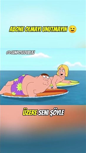 The Seals' Survival Secret: Fat Tourists (Family Guy Turkish Dubbed)