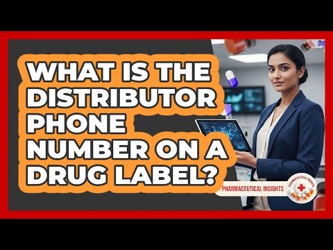 What Is The Distributor Phone Number On A Drug Label?