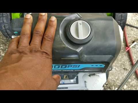 HOW I FIXED MY LOWES GREENWORKS 2,000 PSI ELECTRIC PRESSURE WASHER