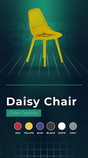 Modern Cafeteria Chairs with Multiple Color Options 🪑 | Premium Furniture