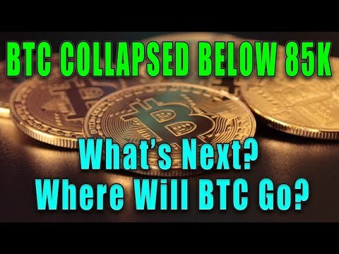 BTC Crashes Below $85K | What Happens Next