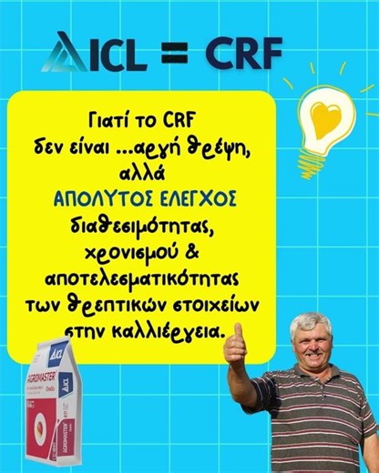 Γιατί η πιο σύγχρονη θρέψη CRF έχει το όνομα "ICL";