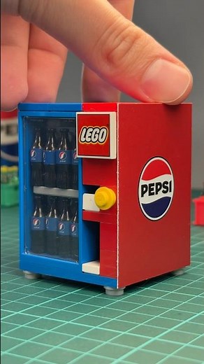 Working Lego Pepsi Vending Machine #lego