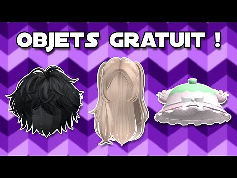 Objets gratuit sur Roblox [Free UGC] + codes sur le jeux !! // Free items
