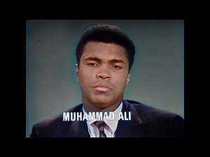 Muhammad Ali Interview - 1968 (Colorized, HD)